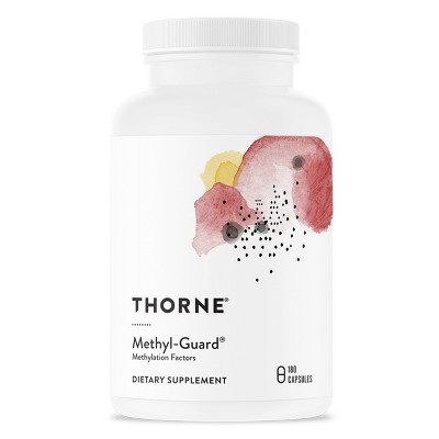 Thorne Methyl-Guard - Methylation Support Supplement with Folate and Vitamin B12 - 180 Capsules