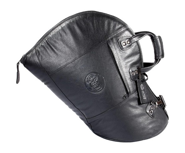 Gard Mid-Suspension Fixed Bell French Horn Gig Bag 41-MLK Black Ultra Leather