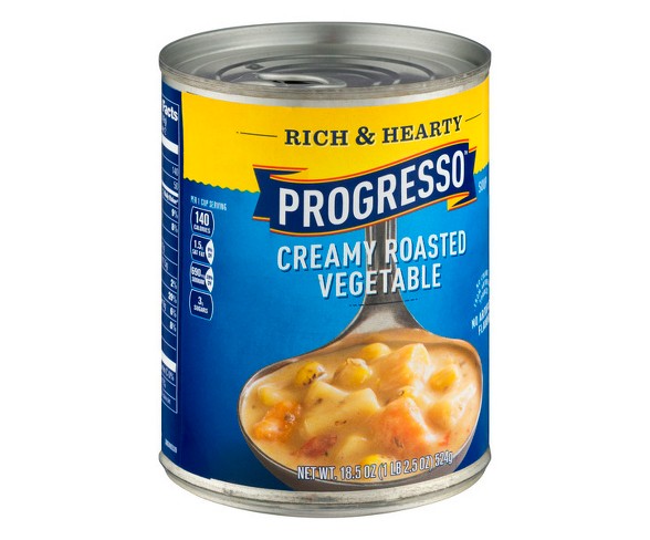Progresso&#174; Rich & Hearty Creamy Roasted Vegetable Soup 18.5 oz