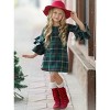 Under The Mistletoe Tiered Sleeve Miya Dress Mia Belle Girls - 2 of 4