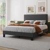 Hub Styler Wood Slats Upholstered Bed - 2 of 4