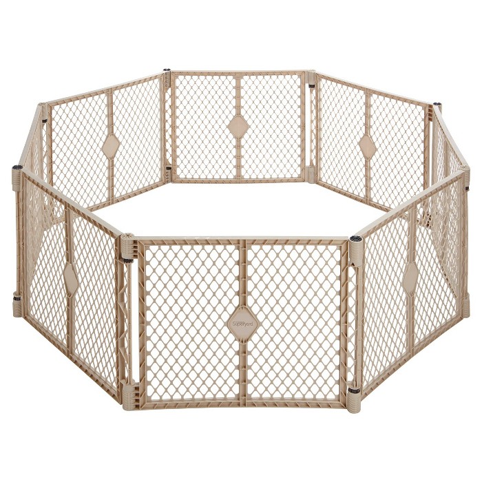 North States™ Superyard Indoor Outdoor® 8 Panel Freestanding Gate Target