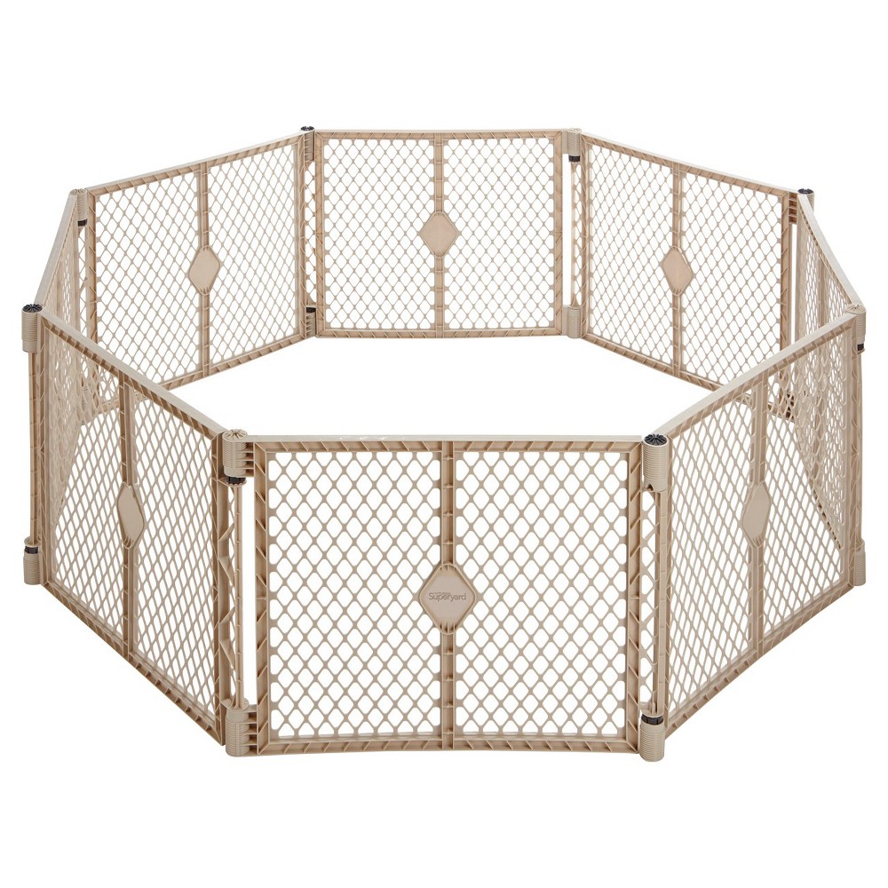 Photos - Playground Toddleroo by North States Superyard Indoor Outdoor 8 Panel Freestanding Ga