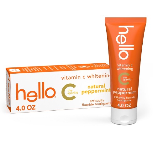 Hello Vitamin C Whitening Toothpaste - 4oz : Target