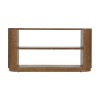 Modern Slim Console Table with Open Shelf, Narrow Entryway Table with Wood Grain Finish, Hallway & Sofa Table for Living Room-Maison Boucle - 4 of 4