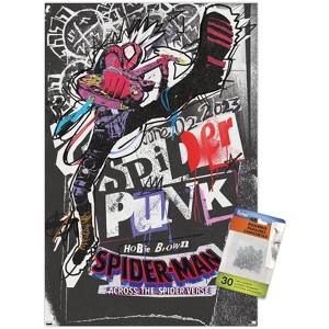 Trends International Marvel Spider-Man: Across The Spider-Verse - Spider-Punk Unframed Wall Poster Prints - 1 of 4