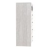 Galano Lophelia 5 Drawer 29.6 in. Wide Chest of Drawer in Dusty Gray Oak, Knotty Oak - 4 of 4