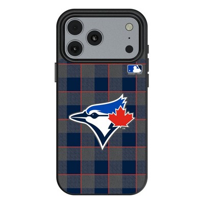 MLB American League Teams Plaid MagSafe Compatible Cell Phone Case for Apple iPhone 17 Series