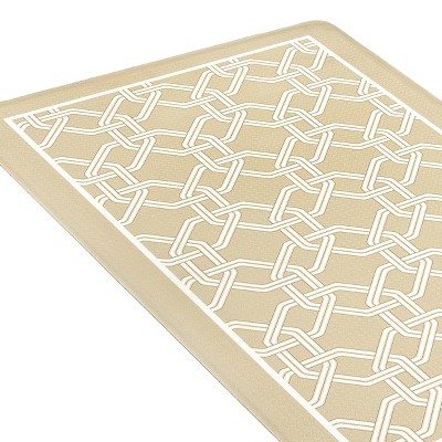 Kate Aurora Heavy Duty Embossed Non Slip Memory Foam Kitchen Mats - 30in W  X 18in L, Black : Target