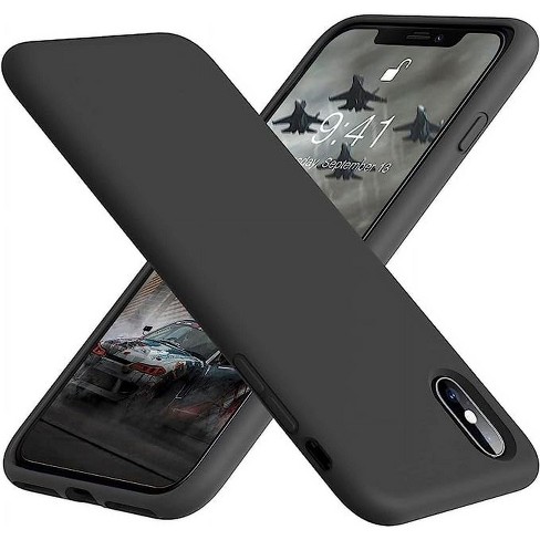 Entronix Case Designed for iPhone Xs Max Silicone Case, Protection Shockproof Dustproof Anti-Scratch Case, Liquid Cover - image 1 of 4