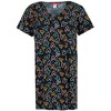 5 More Minutes Women's Hearts V-Neck Short Sleeve Night Shirt - 4 of 4