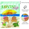 Magnolia Garden Lovin' Life Beach 29 x 42 Brown Polyester Outdoor Hanging Flag - 2 of 2