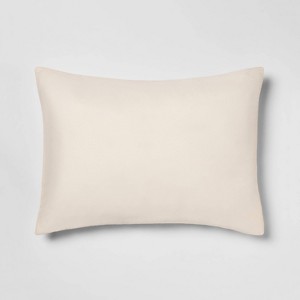 Standard Microfiber Printed Pillow Sham Beige Texture - Room Essentials