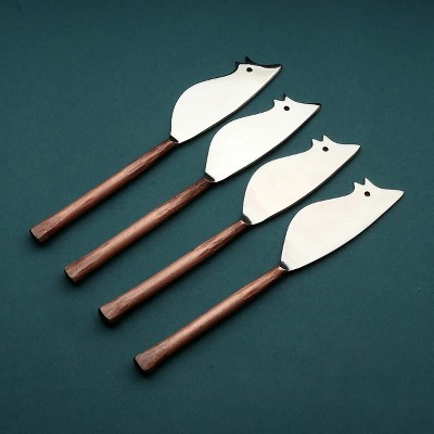 Inox Artisans Sundance Ratoncito Cheese Spreader/Knife 4 Pc. Set