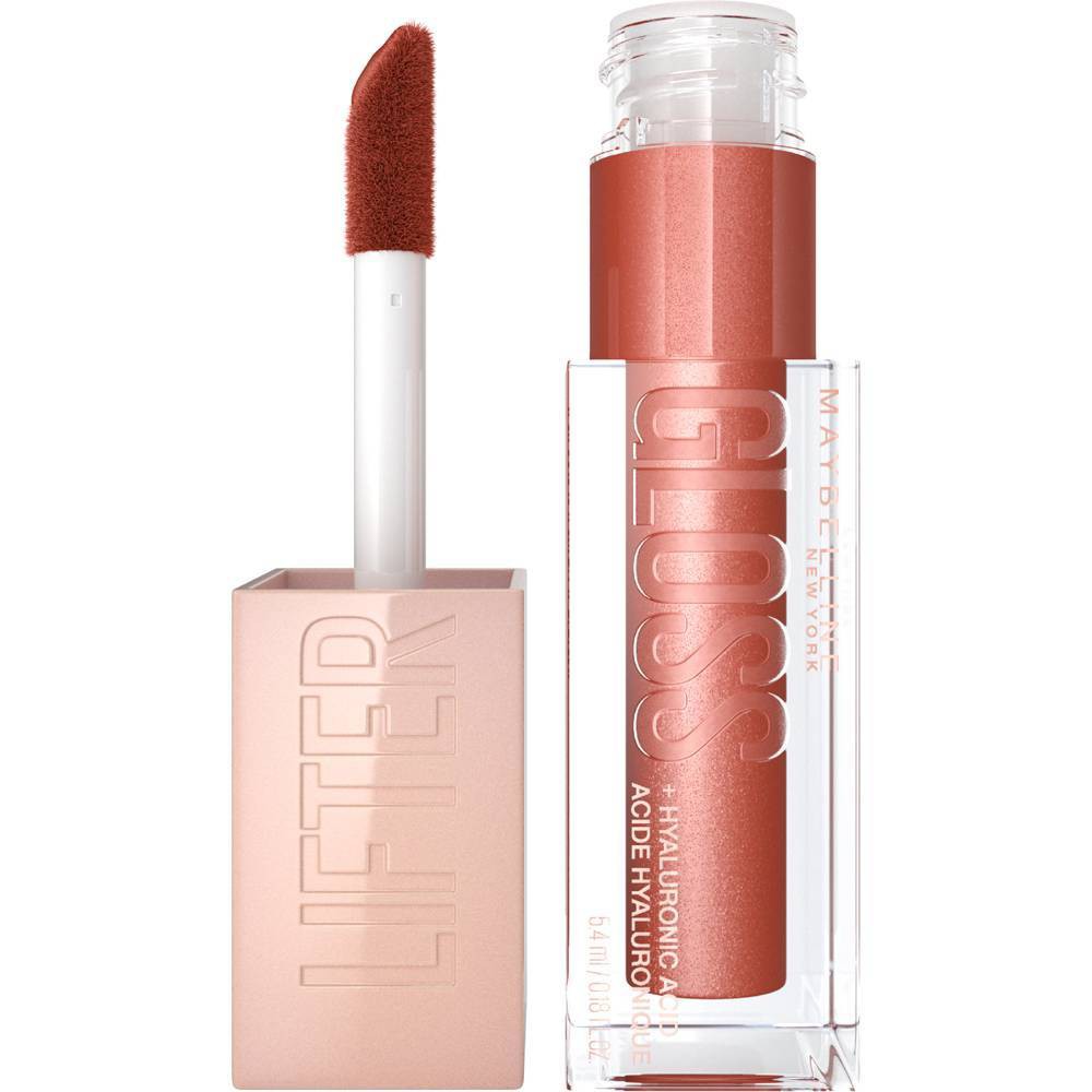 Photos - Other Cosmetics Maybelline MaybellineLifter Gloss Plumping Lip Gloss with Hyaluronic Acid - 9 Topaz  