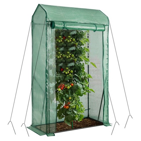 Costway 39'' X 20'' X 67'' Walk-in Garden Greenhouse Hot House Tomato Plant  Warm House : Target