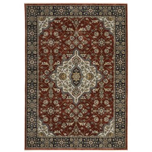 Oriental Weavers Aberdeen 4151R Red/ Blue Indoor Area Rug - 2' x 3' - 1 of 4