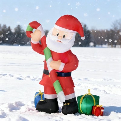 Hrinhom Yard Christmas Decor,Christmas Inflatable Outdoor Decorations