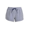 Lands' End Women's Woven Packable 3" Dolphin Hem Swim Cover-up Shorts - 3 of 4