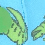 blue/alligator