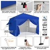 Yaheetech 12x12 FT Pop Up Canopy Tent with 4 Sidewalls and Roller Bag - 4 of 4