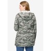 Woman Within Plus Size Lightweight Utility Hoodie Jacket - 3 of 4