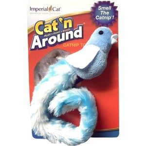 Imperial Cat Cat 'n Around Crinkle Tail Catnip Bird Toy - 1 of 2