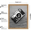 Americanflat 16x20 Poster Frame in Oak with Polished Plexiglass - Horizontal and Vertical Formats with Included Hanging Hardware - 2 of 4