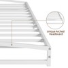Jojoka Low Profile Metal Queen Bed Frame with Arch Head & Footboard – Heavy Duty, Noise-Free, Easy Assembly, No Box Spring Needed - 4 of 4