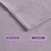 LIVN CO. Solid Brushed Microfiber Deep Pocket Sheet Set with 3M Scotchgard, Purple Twin XL - 3 of 4