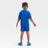 Toddler Boys' Short Sleeve French Terry T-Shirt and Shorts Set - Cat & Jack™ - 2 of 4