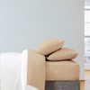 LuxClub 4-7 PC Microfiber Solid Performance Sheet Set, Soft Cooling Eco-Friendly Bed Sheets with 18in Deep Pockets - 2 of 4