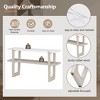 Retro Console Table, with Drawer and Shelves, Versatile Storage Solutions, for Entryway, Living Room and Hallways, Available in Multiple Colors - 4 of 4