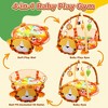 Skirfy 4-in-1 Baby Play Gym with 30 Balls & 4 Sound Toys, Tummy Time Mat & Ball Pit, for Infants & Toddlers , 27.6" x 37.4" - 4 of 4