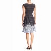 Women's Smocked Fit & Flare Polka Dot Floral Hem Chiffon Midi Dress - Max Studio - 2 of 2