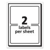 Avery Printable Adhesive Name Badges, 3.38 x 2.33, Red Border, 100/Pack - 3 of 4