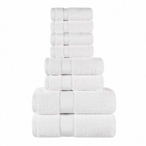 Cotton Heavyweight Ultra-Plush Luxury Towel Set by Blue Nile Mills - 1 of 4