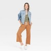 Women's High-Rise Knit Flare Pull-On Pants - Universal Thread™ - image 3 of 3