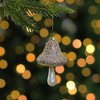 Northlight Mushroom Glass Christmas Ornament - 4.75" - Champagne Gold  Finish - image 2 of 4