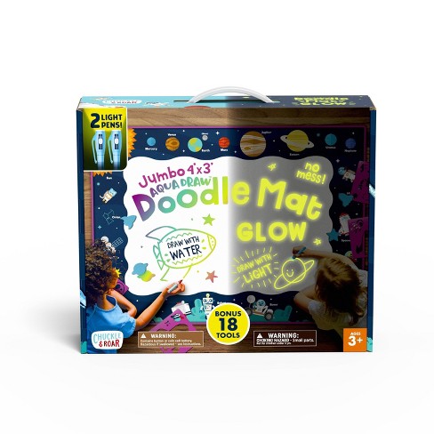 Chuckle & Roar Aqua Draw Doodle Mat Glow : Target