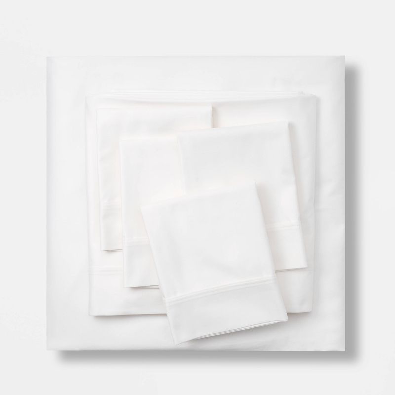 800 Thread Count Solid Performance Pillowcase Set - Threshold™, 1 of 6