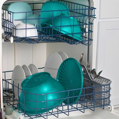 Tupperware 30pc (set of 15) Heritage Food Storage Container Set Teal Green: Stackable, Dishwasher-Safe!!
