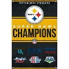 Trends International NFL Pittsburgh Steelers - Champions 23 Unframed Wall Poster Prints - 4 of 4