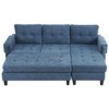 CAVINAS 83.4" L-Shaped Sectional Sofa,Mordern Modular Couch with 1 Reversible Chaise Lounge and 2 USB Ports,Modern Cloud Couch Sectional - 2 of 4