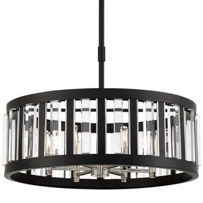 Minka Lavery Minka-Lavery Majestic Splendor 25.5" Wide Coal Finish 6-Light Pendant