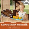 Wooden Kids Playhouse with Play Kitchen, Adventures Cottage for Backyard, Outdoor Toddler Playhouse - 2 of 4