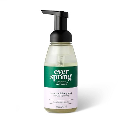 Lavender & Bergamot Foaming Hand Soap - 10 fl oz - Everspring™