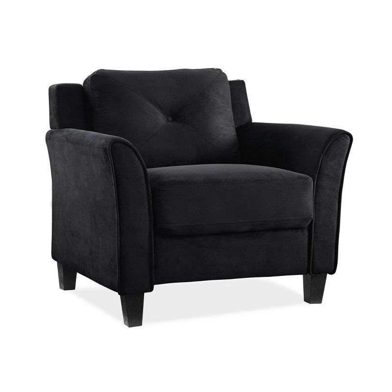 Harper Tufted Microfiber Chair - Lifestyle Solutions, 3 of 11