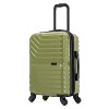 InUSA Aurum Lightweight Hardside Carry On Spinner Suitcase - Green - 2 of 4