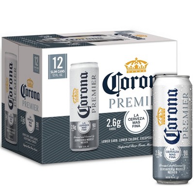 Corona Premier Lager Beer - 12pk/12 fl oz Cans